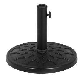 20 Lb Umbrella Stand, Patio Umbrella Base, 16.5 in Diameter