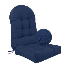 Adirondack Chair Cushion, Rocking Chair Cushion 44x19.4x4 inch, High Weather Resistant Tufted Waterproof Lounge Cushion, Sunscreen and Fade-Resis