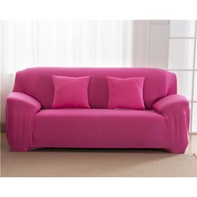 Solid Corner Sofa Covers Couch Slipcovers Elastica Material Sofa Skin Protector Cover Sofa Armchair (Option: 7-Three seat)